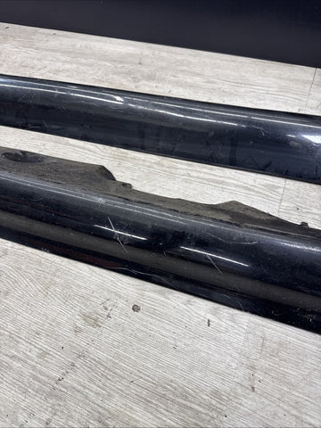 01-06 BMW E46 M3 Rocker Panel Side Skirts OEM Jet Black