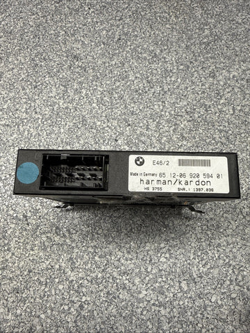 01-06 BMW E46 M3 Coupe OEM Radio Amplifier Amp 65120692059401