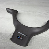 OEM 01-06 BMW E46 M3 Lower Steering Wheel Trim Cover Plate Titan Shadow Grey