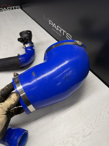 S54 Vortex Silicone Intake Elbow G Plus Upper Lower Hoses BMW E46 M3 01-06