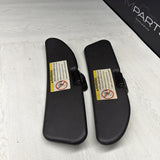 98-02 BMW Z3 M Z3M CONVERTIBLE PANELS SUN VISORS BLACK