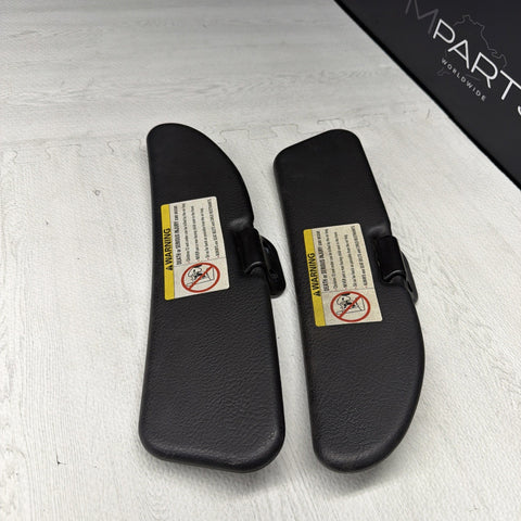 98-02 BMW Z3 M Z3M CONVERTIBLE PANELS SUN VISORS BLACK