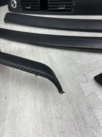 08-11 BMW E90 M3 Interior Trim Set Carbon Leather OEM Genuine