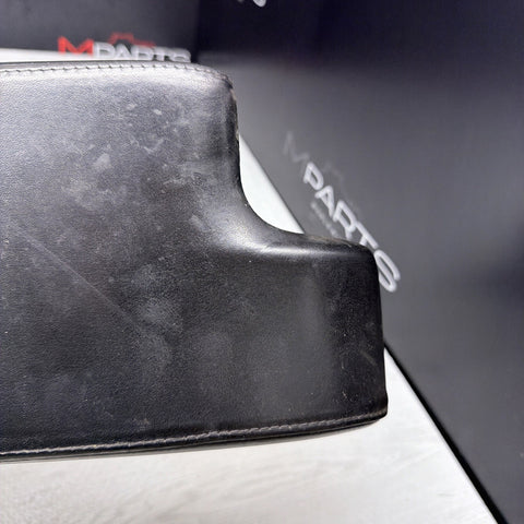 01-06 BMW E46 M3 Center Console Armrest Arm Rest Black Leather *Notes*