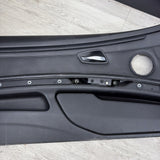 08-13 BMW E92 M3 Original Black Interior Front Left Driver Door Card Panel
