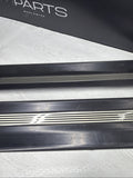 96-99 BMW E36 M3 Coupe Door Sills Trims Pair Black OEM