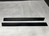 BMW E36 M3 Sedan 1992-1998 DOOR MOULDING REAR PAIR BLACK OEM