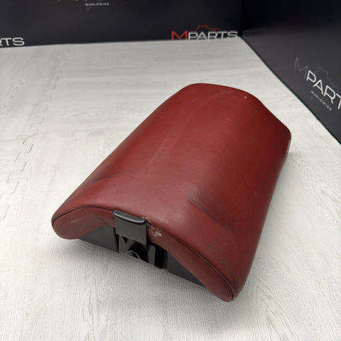 BMW E46 M3 01-06 Rear Seat Back Cushion Imola Red Leather Backrest Convertible