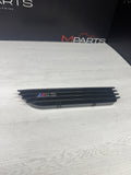 01-06 BMW E46 M3 Gloss Black Left Driver Fender Vent Grille Grills Trim
