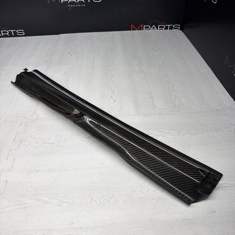 BMW E46 M3 01-06 Cabin Filter Cover Lid Carbon Fiber *Lifting Carbon*