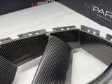 21-26 BMW G80 G82 G83 M3 M4 Carbon Fiber Air Ducts Scoops Vents Set OEM *Cracks