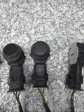 15-20 BMW F80 F82 F83 M3 M4 REAR BUMPER PDC PARKING SENSORS SET OEM 9261588