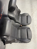 01-06 BMW E46 M3 Convertible Interior Front Non Heated Seats Black