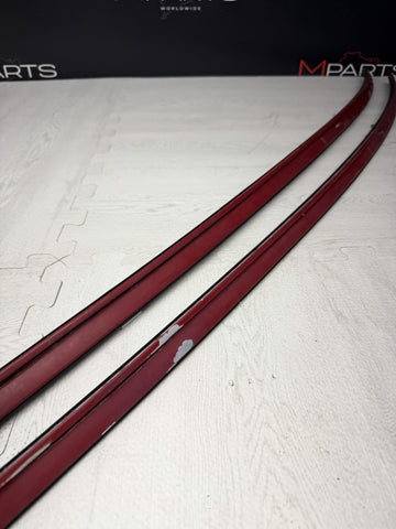 97-03 BMW E39 M5 Right & Left Roof Strip Drip Molding Trims Set Oem