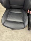 08-13 BMW E92 M3 Coupe Original Novillo Black Interior Front Seats