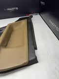 BMW OEM E36 M3 95-99 Left Driver Rear Magma Leather Door Card Panel 2489025