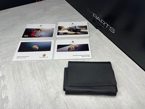 16-24 PORSCHE MACAN OWNERS MANUAL BOOK BOOKS BOOKLET GUIDE SET w/ CASE