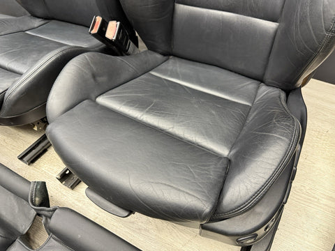 01-06 BMW E46 M3 Coupe Interior Front Seats Black Powered / Heated