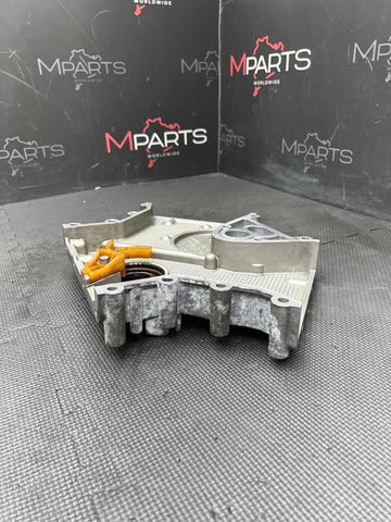 Genuine BMW 750I 4.4L Turbo Front Lower Timing Chain Cover 11147649035 CF0649