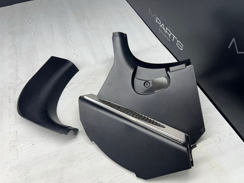 01-06 BMW E46 M3 BLACK DEAD PEDAL KICK PANELS COVERS 7902400