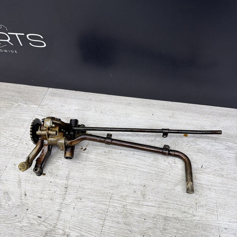 01-06 BMW E46 M3 S54 Engine Oil Pump + Pick Up Tubes