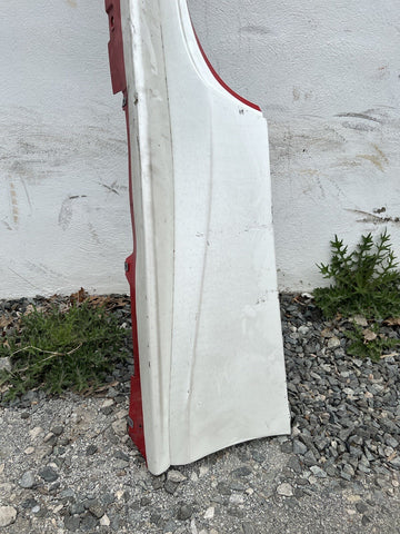 15-19 FERRARI 488 GTB Spider Left Driver  Sideskirt Side Skirt ROSSO RED *Damage