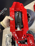01-06 BMW E46 M3 BREMBO Big Brake Kit Red Calipers Rotors Set NEW Plug Play