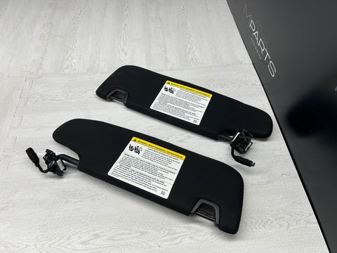 15-26 FORD MUSTANG CONVERTIBLE FRONT SUNVISORS SUN VISORS OEM