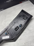 20-25 BMW X6M REAR LIFT GATE PANEL TRIM MOLDING SPOILER OEM DRAVIT GREY