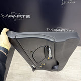 01-06 BMW E46 M3 FRONT PASSENGER RIGHT SIDE DOOR PANEL CARD BLACK OEM