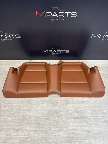 2001-2006 BMW E46 M3 Convertible Rear Seat Bottom Bench Cinnamon Leather OEM