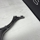 OEM 01-06 BMW E46 M3 Lower Steering Wheel Trim Cover Plate Wrapped Grey