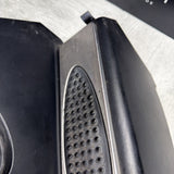 01-06 BMW E46 M3 Left Right Kick Dead Pedals Covers Trims Panels Genuine Black