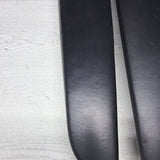01-06 BMW OEM E46 M3 Coupe Convertible Trim Armrest Pads Set Black 8238622
