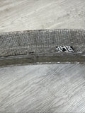 01-06 BMW E46 M3 Front Bumper Rebar Reinforcement Beam *Crack*