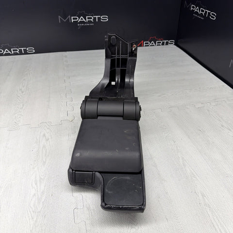 01-06 BMW E46 M3 Center Console Armrest Arm Rest Black Leather *Notes*