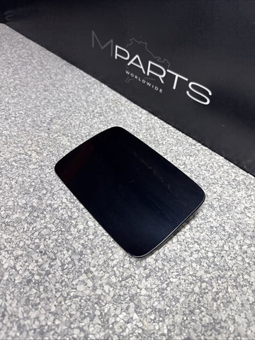 01-06 BMW E46 M3 Rear Fuel Gas Tank Flap Filler Lid Cover Cap Carbon Black OEM