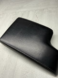 01-06 BMW E46 M3 Center Console Armrest Arm Rest Black Leather Top