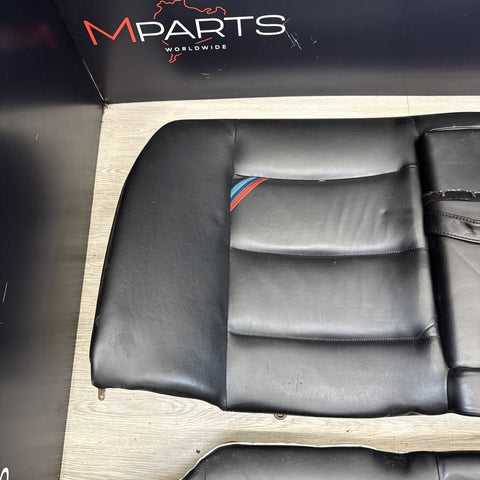 95-99 BMW E36 M3 Sedan Rear Bench + Folding Backrest Back Rest Seats Black