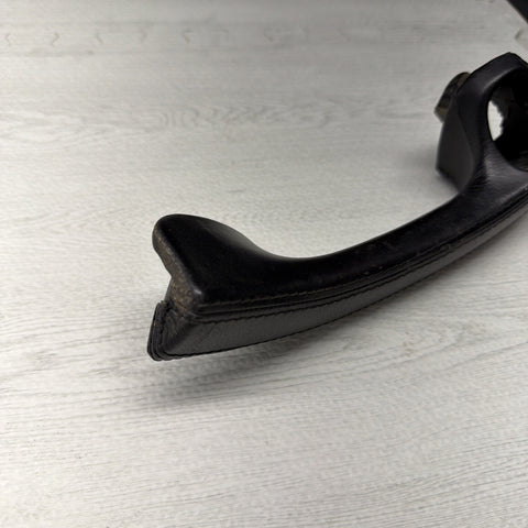 96-02 BMW Z3M Front Driver Door Card Handle Arm Trim Leather Black
