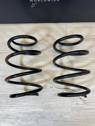 2001-2006 BMW E46 M3 Coupe Front Axle Coils Springs Pair Red Marking