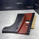 08-13 BMW E93 M3 Convertible Rear Left Door Card Panel Trim Fox Red