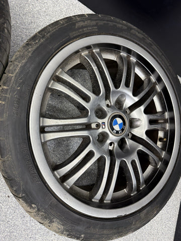 OEM BMW 01-06 E46 M3 18” Wheels Style 67 Rims Staggered Set