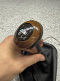 OEM 00-03 BMW E39 M5 Shift Knob 6-Speed Illuminated Nappa Leather Boot