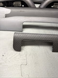 01-06 BMW E46 M3 Convertible Interior Armrests Trim Set Brushed Aluminum *Notes*