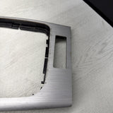 01-06 BMW E46 M3 Convertible Interior Center Shift Shifter Trim Brushed Aluminum
