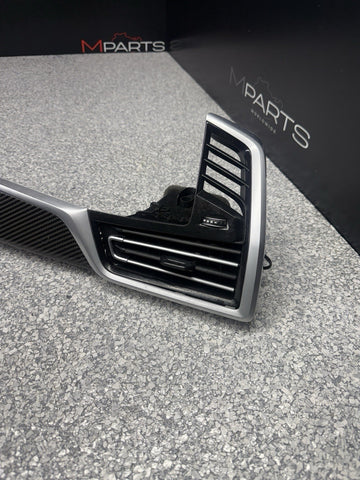 20-26 BMW F96 X6M Carbon Fiber Dash Panel Center Air Vent Bezel Trim