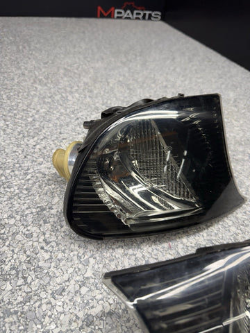 02-06 BMW E46 325 328 M3 Smoked Corner Lights Tail Lamps 6919651 6919652
