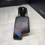 01-06 BMW E46 M3 Center Console Armrest Arm Rest Black Leather Wrapped