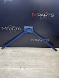 01-06 BMW E46 M3 Rear Underbody V Brace Bar OEM Painted Blue